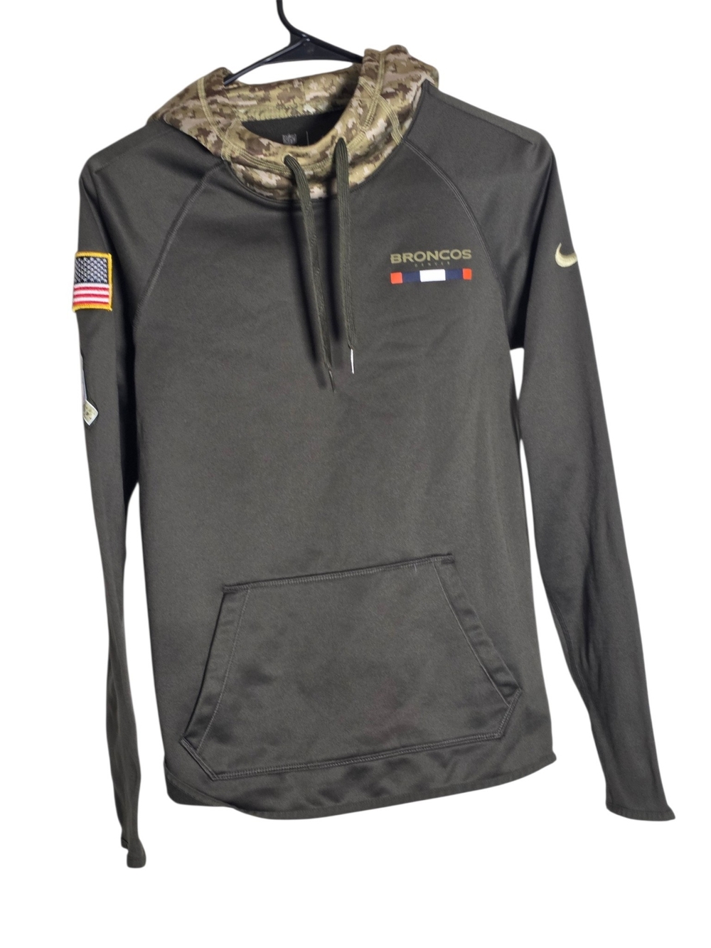 Nike NFL Denver Broncos Salute to Service Dri-FIT Hoodie XS